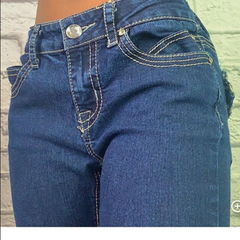 🆕 Bebe Bling Rhinestone Jeans 💎👖 - Picture 8 of 8